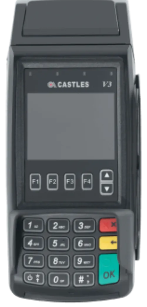 Мобильный POS-терминал Castles VEGA 3000M2 3G 2,4” TFT Color screen contactless