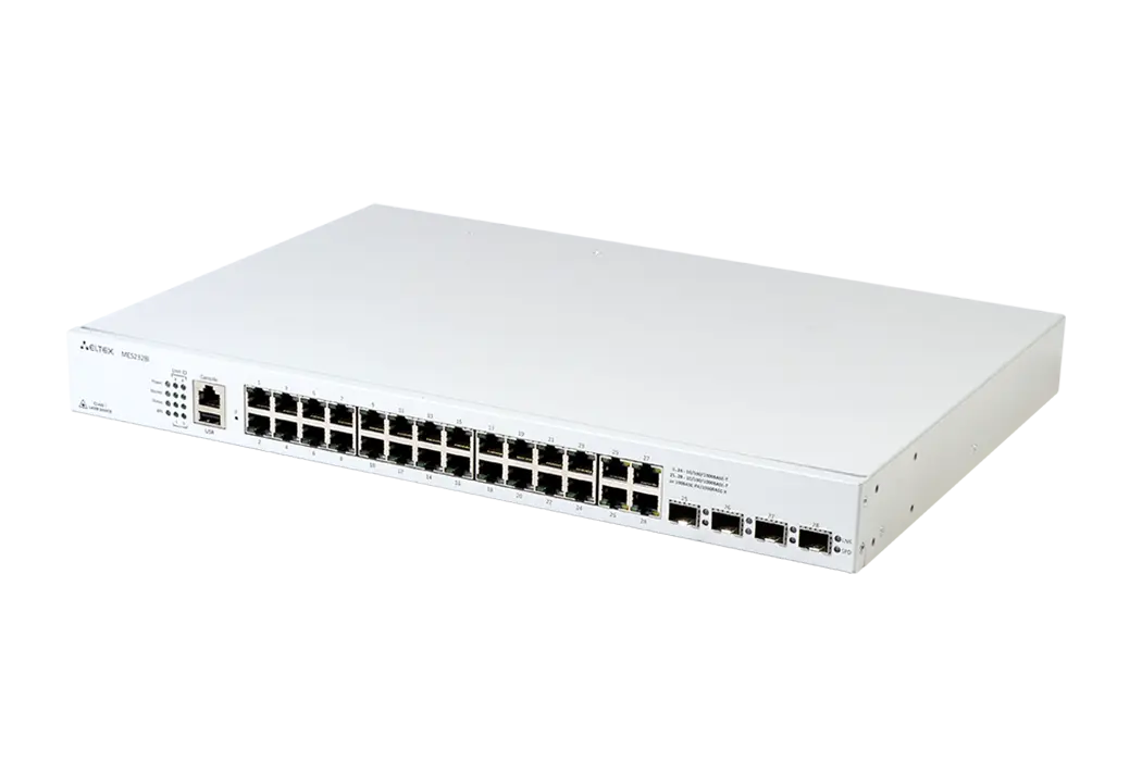 Ethernet-коммутатор MES2300DI-28, 24x1G RJ45 + 4xCombo (RJ45/SFP), L3, модульная система питания